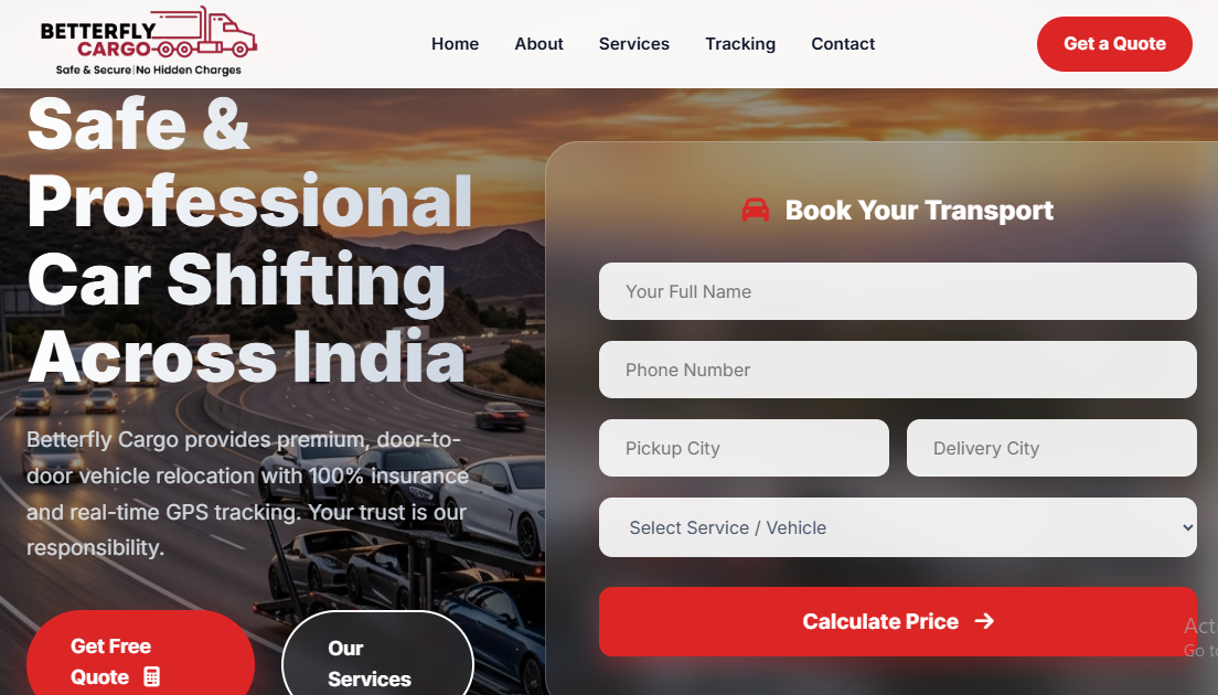 Betterfly Cargo Project
